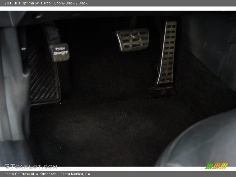 Ebony Black / Black 2015 Kia Optima SX Turbo