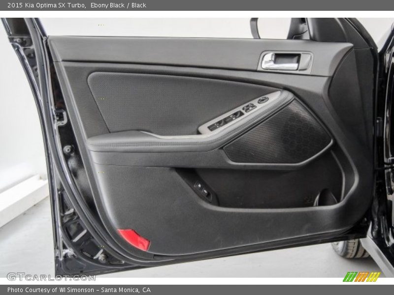 Ebony Black / Black 2015 Kia Optima SX Turbo