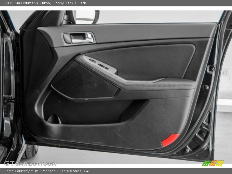 Ebony Black / Black 2015 Kia Optima SX Turbo