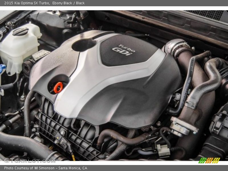Ebony Black / Black 2015 Kia Optima SX Turbo