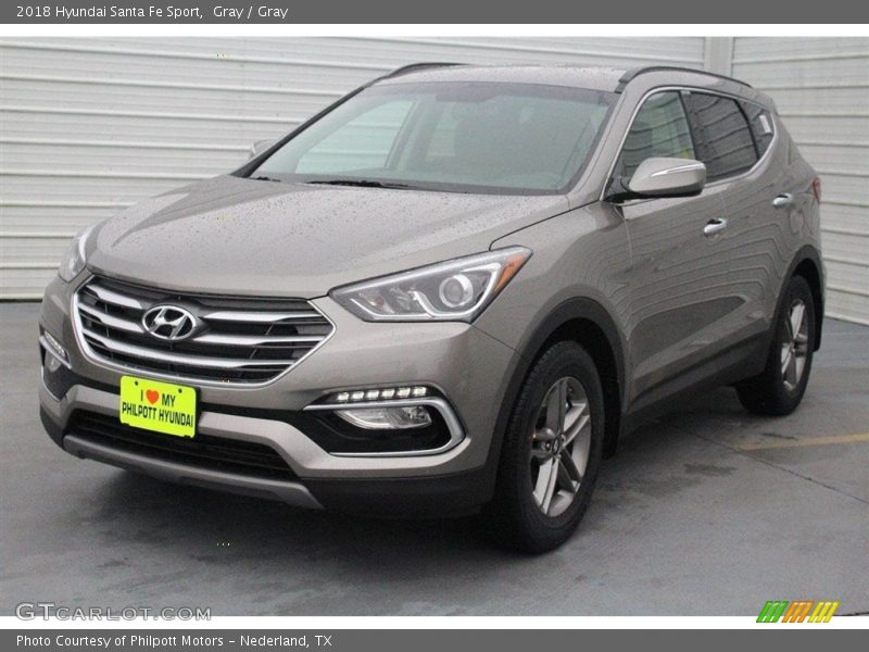 Gray / Gray 2018 Hyundai Santa Fe Sport