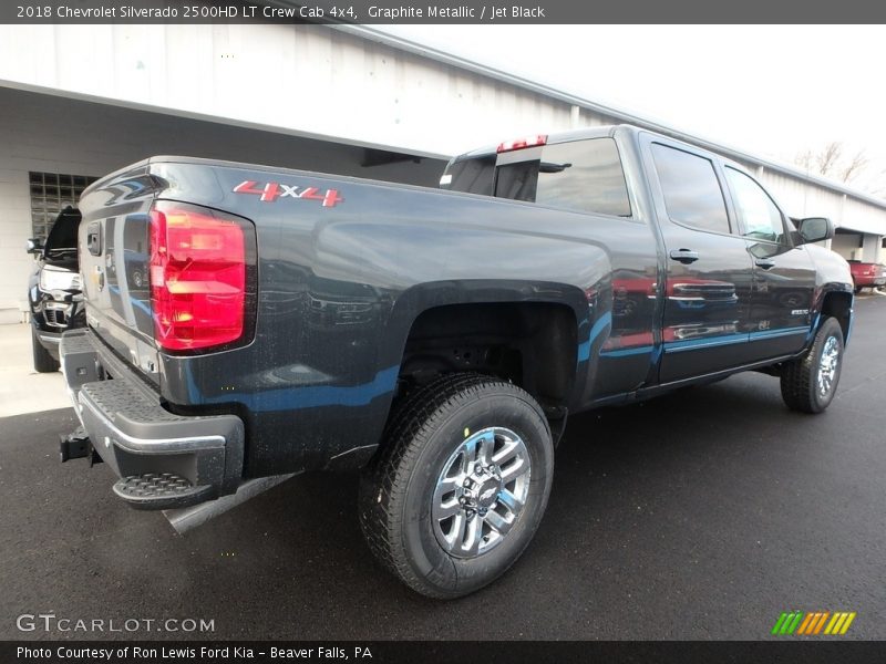 Graphite Metallic / Jet Black 2018 Chevrolet Silverado 2500HD LT Crew Cab 4x4