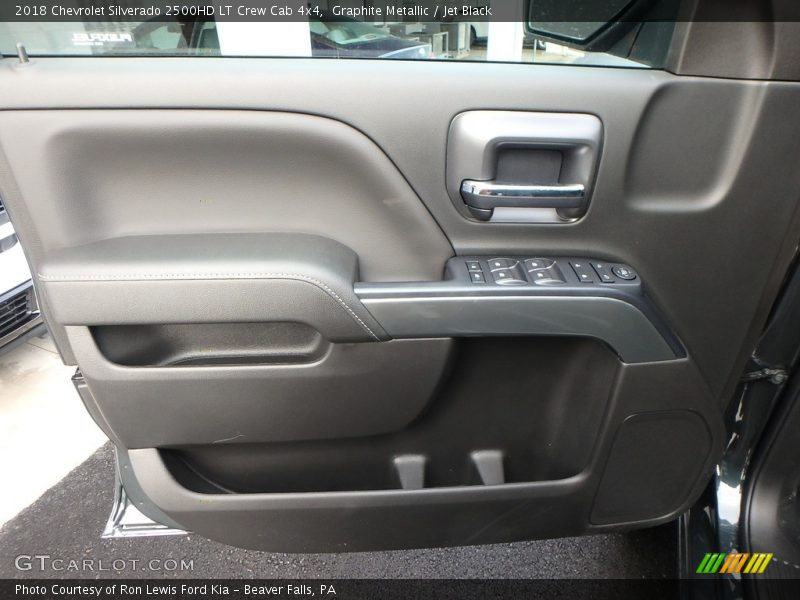 Graphite Metallic / Jet Black 2018 Chevrolet Silverado 2500HD LT Crew Cab 4x4