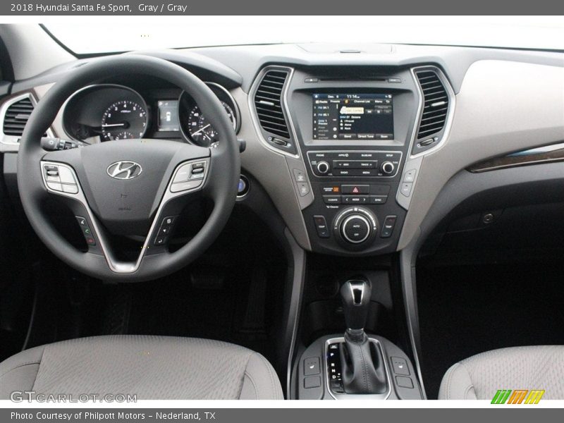 Gray / Gray 2018 Hyundai Santa Fe Sport