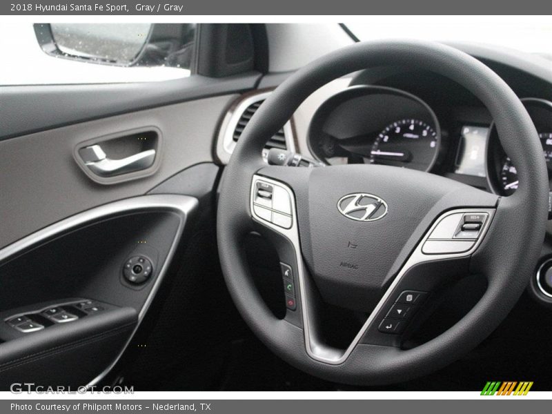 Gray / Gray 2018 Hyundai Santa Fe Sport