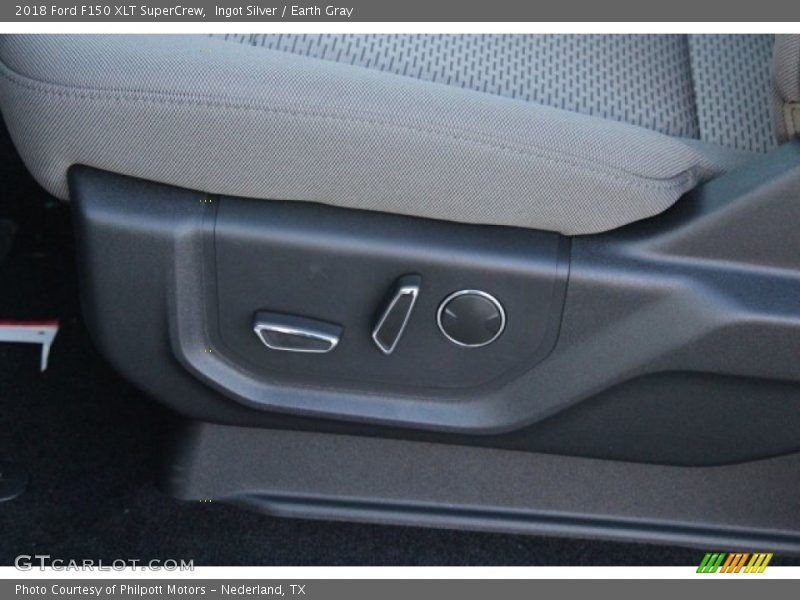 Ingot Silver / Earth Gray 2018 Ford F150 XLT SuperCrew