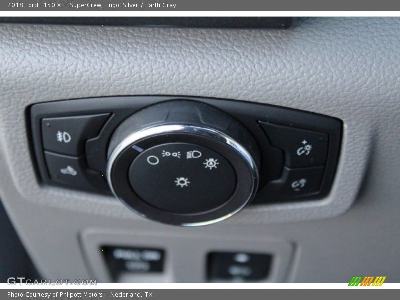 Ingot Silver / Earth Gray 2018 Ford F150 XLT SuperCrew
