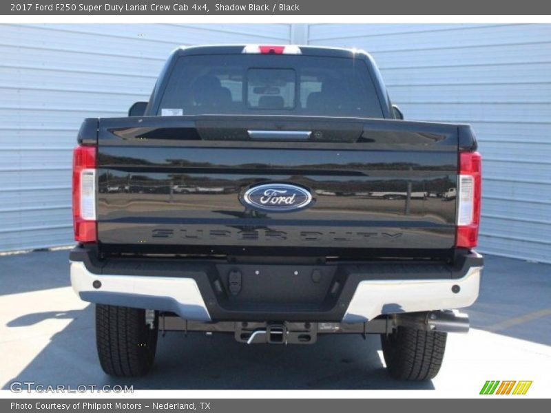 Shadow Black / Black 2017 Ford F250 Super Duty Lariat Crew Cab 4x4