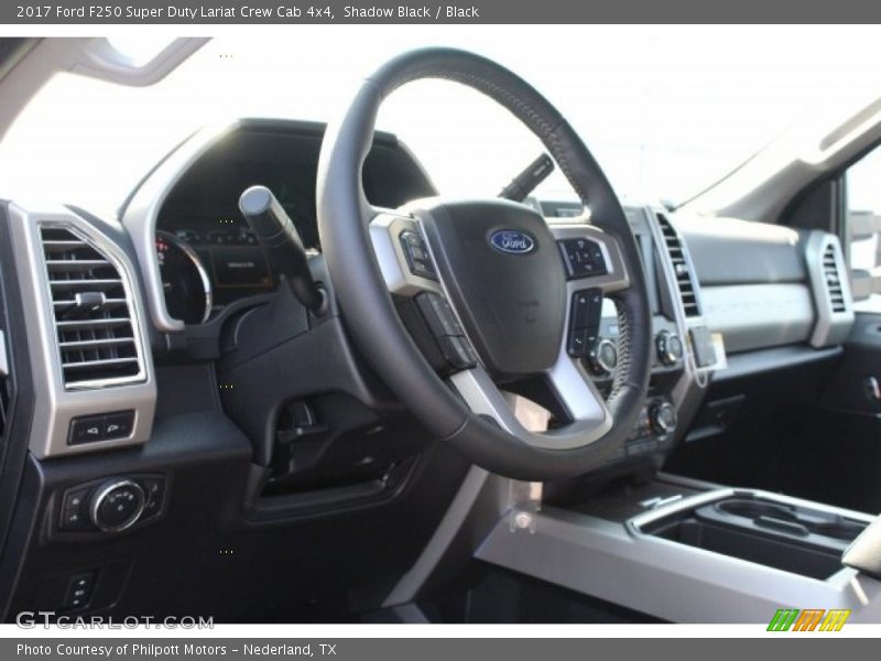 Shadow Black / Black 2017 Ford F250 Super Duty Lariat Crew Cab 4x4