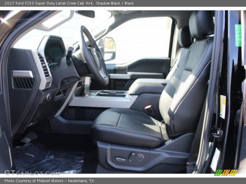 Shadow Black / Black 2017 Ford F250 Super Duty Lariat Crew Cab 4x4