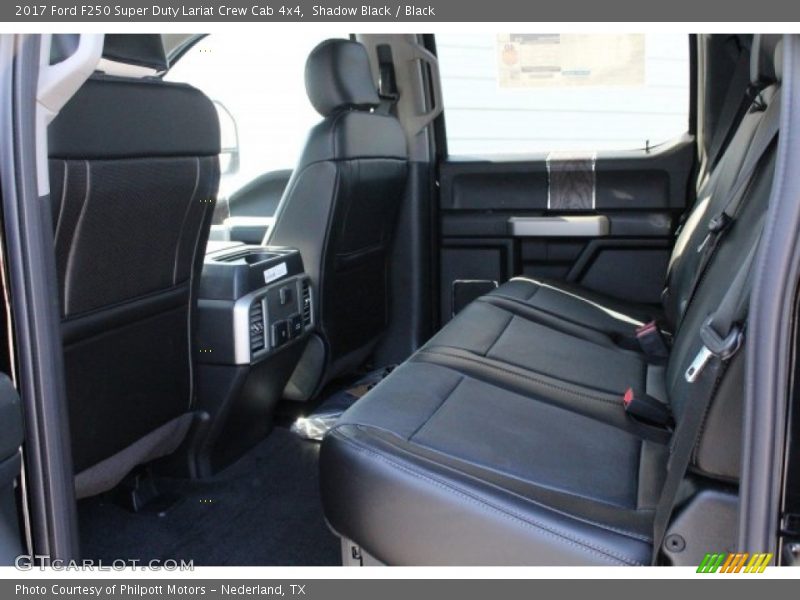 Shadow Black / Black 2017 Ford F250 Super Duty Lariat Crew Cab 4x4
