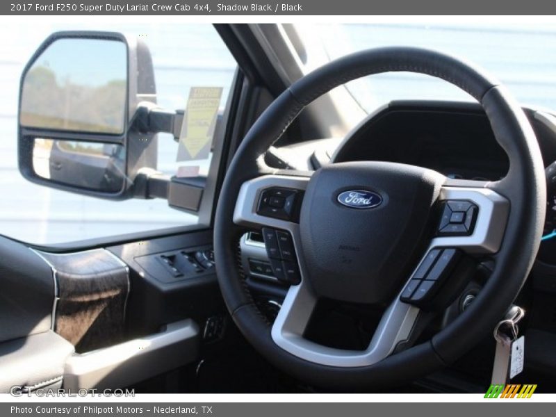 Shadow Black / Black 2017 Ford F250 Super Duty Lariat Crew Cab 4x4