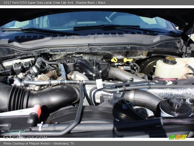 Shadow Black / Black 2017 Ford F250 Super Duty Lariat Crew Cab 4x4