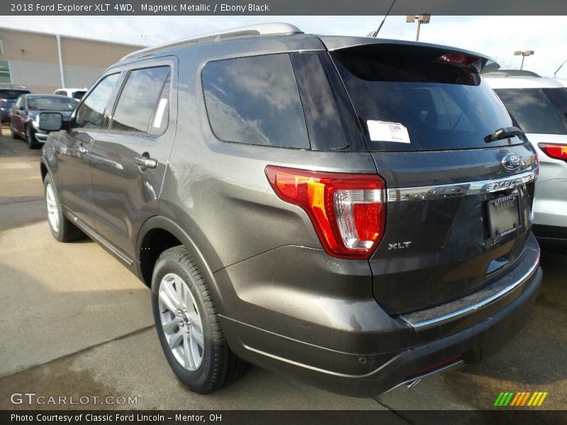 Magnetic Metallic / Ebony Black 2018 Ford Explorer XLT 4WD