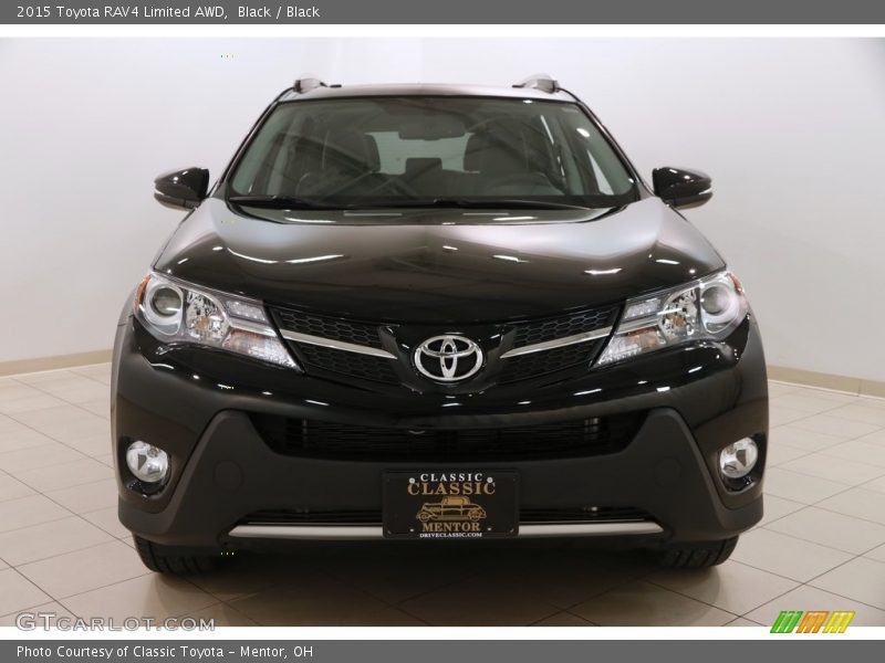 Black / Black 2015 Toyota RAV4 Limited AWD