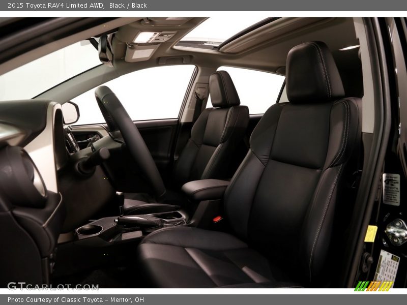 Black / Black 2015 Toyota RAV4 Limited AWD