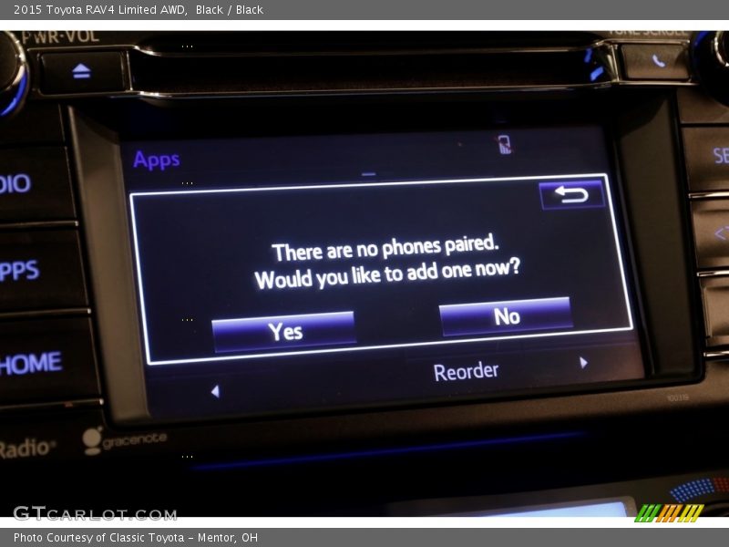 Black / Black 2015 Toyota RAV4 Limited AWD