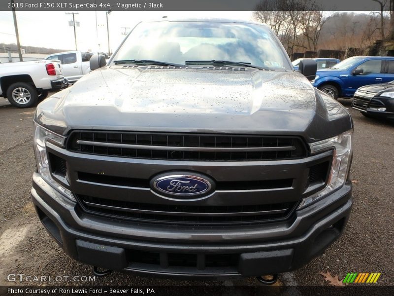 Magnetic / Black 2018 Ford F150 XLT SuperCab 4x4