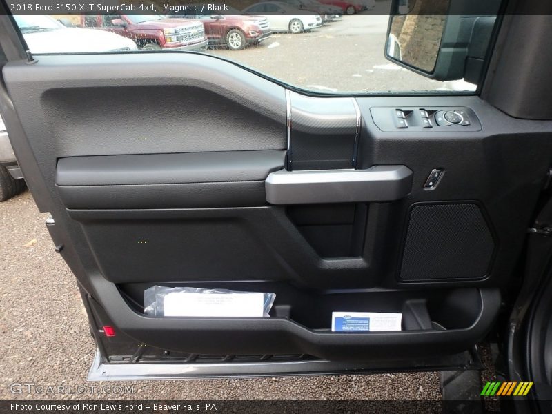 Magnetic / Black 2018 Ford F150 XLT SuperCab 4x4