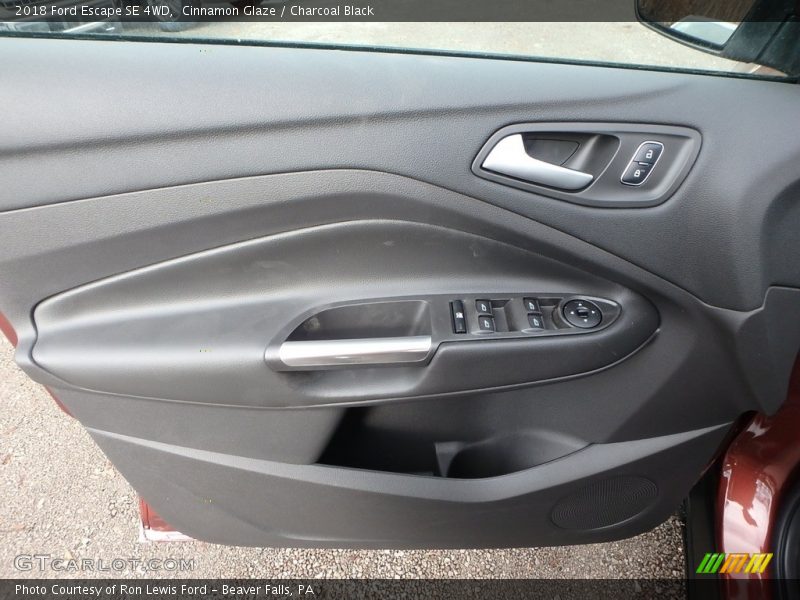 Cinnamon Glaze / Charcoal Black 2018 Ford Escape SE 4WD