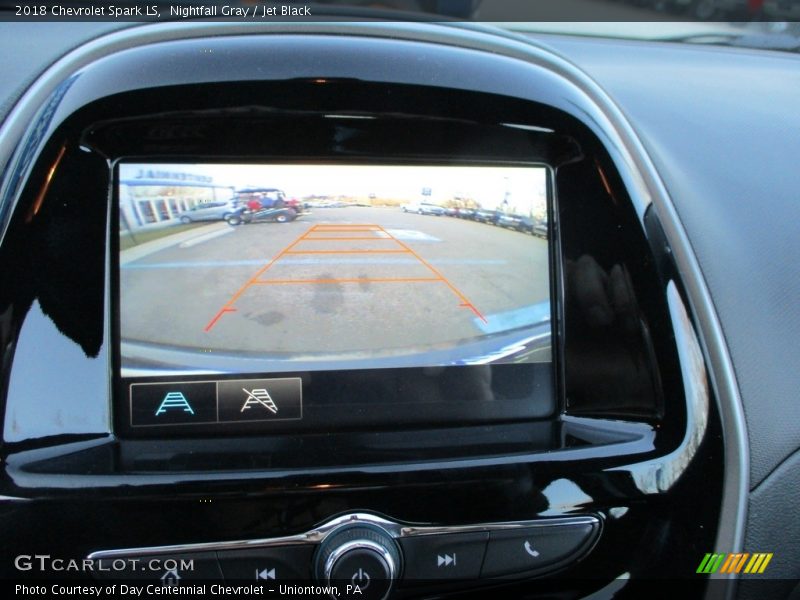 Nightfall Gray / Jet Black 2018 Chevrolet Spark LS