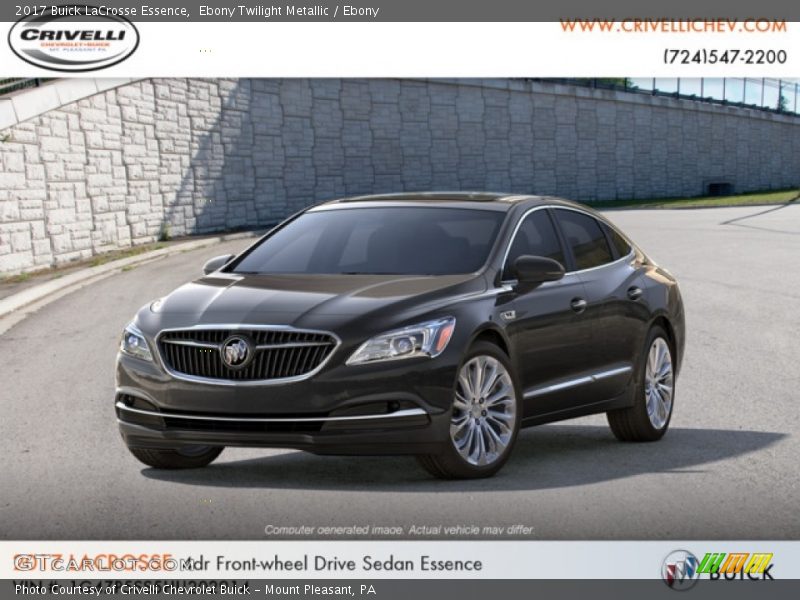 Ebony Twilight Metallic / Ebony 2017 Buick LaCrosse Essence