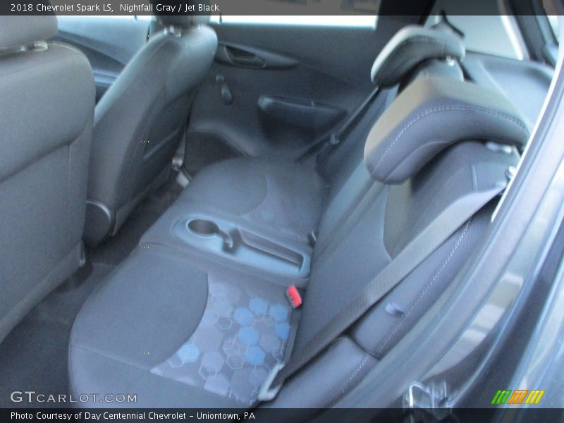 Nightfall Gray / Jet Black 2018 Chevrolet Spark LS
