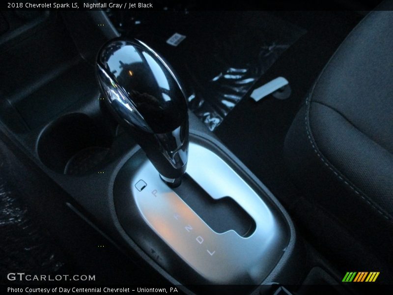 Nightfall Gray / Jet Black 2018 Chevrolet Spark LS