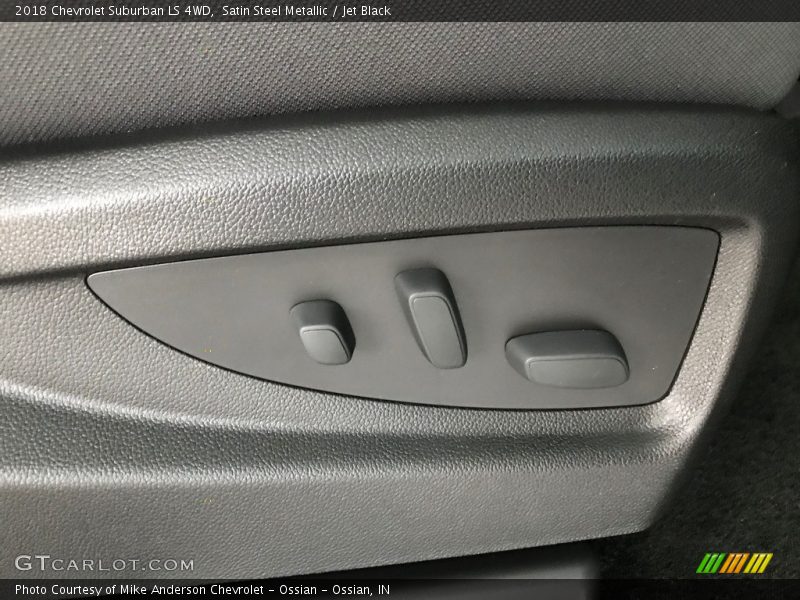 Satin Steel Metallic / Jet Black 2018 Chevrolet Suburban LS 4WD