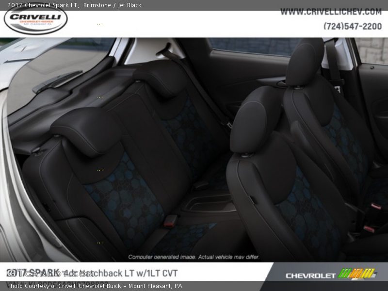 Brimstone / Jet Black 2017 Chevrolet Spark LT