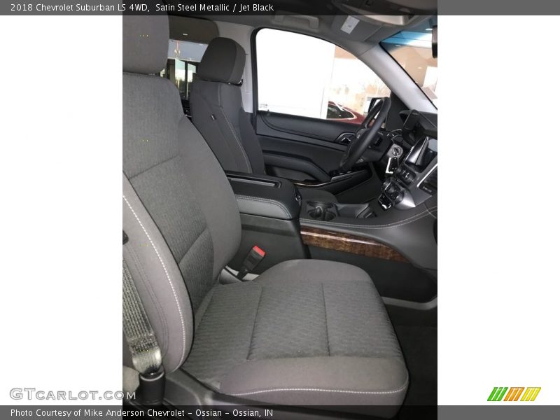 Satin Steel Metallic / Jet Black 2018 Chevrolet Suburban LS 4WD