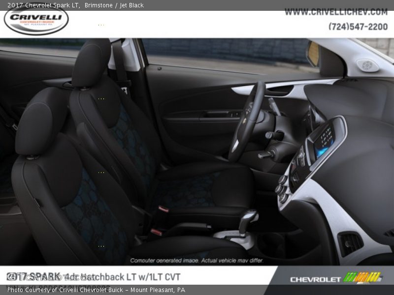 Brimstone / Jet Black 2017 Chevrolet Spark LT
