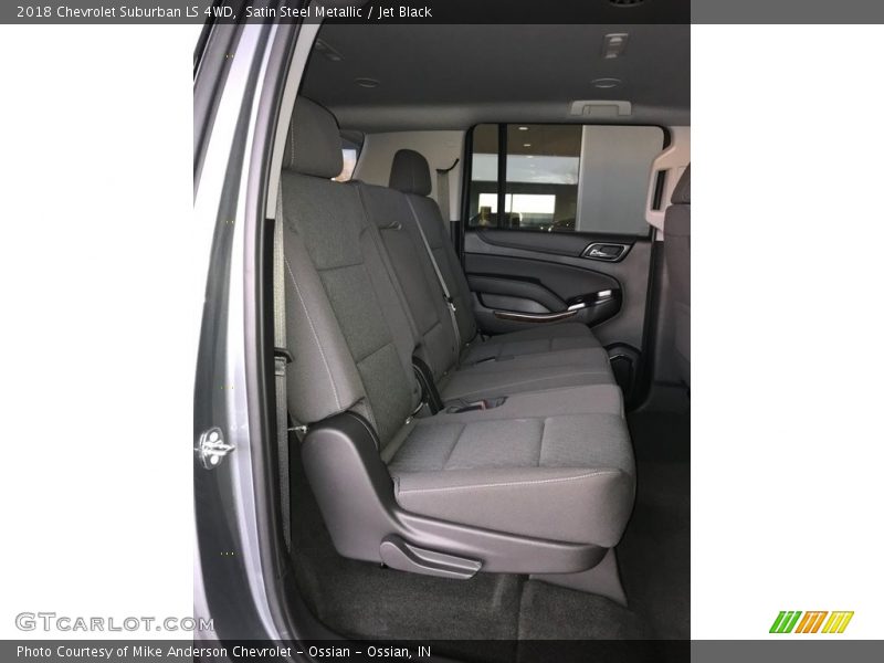 Satin Steel Metallic / Jet Black 2018 Chevrolet Suburban LS 4WD