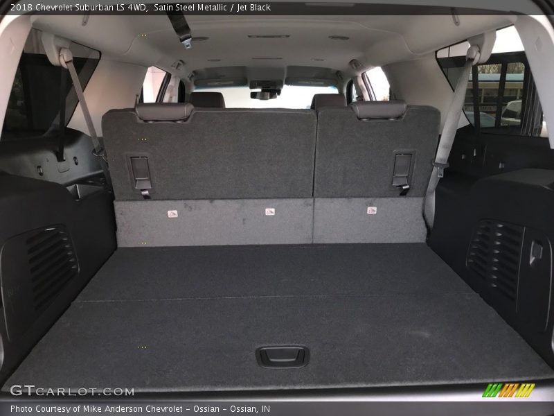 Satin Steel Metallic / Jet Black 2018 Chevrolet Suburban LS 4WD