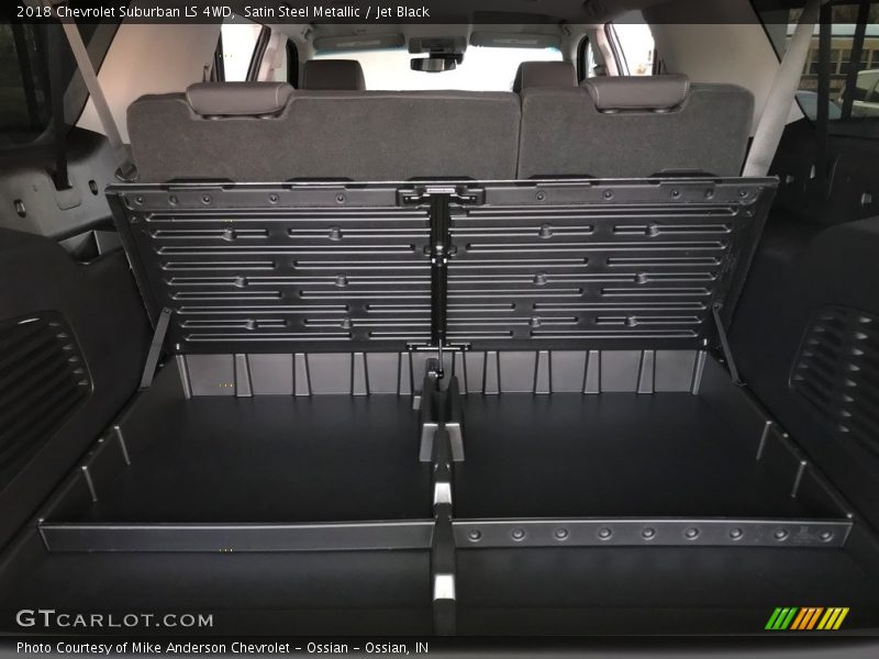 Satin Steel Metallic / Jet Black 2018 Chevrolet Suburban LS 4WD