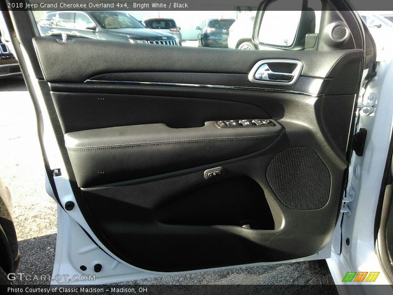 Bright White / Black 2018 Jeep Grand Cherokee Overland 4x4
