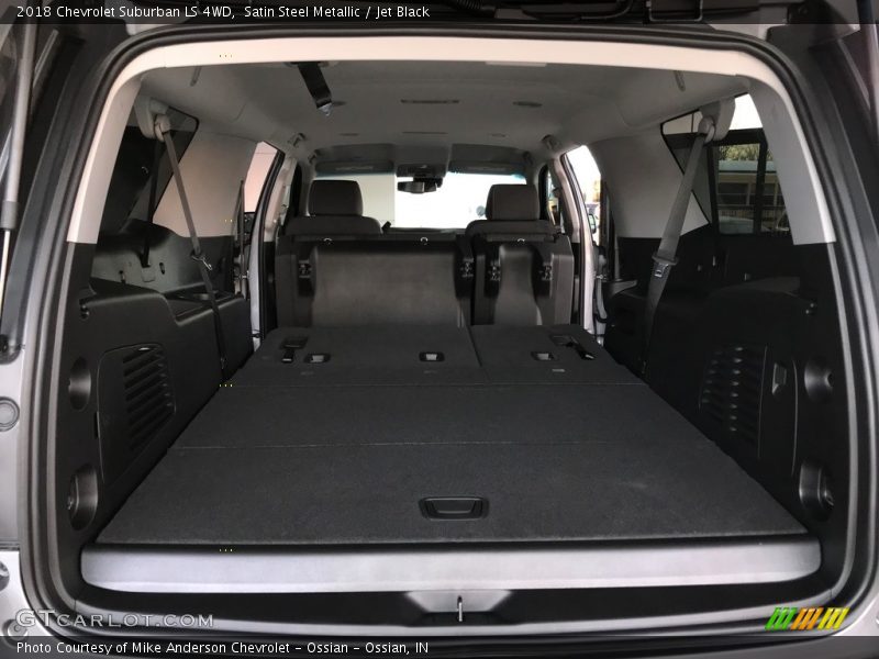 Satin Steel Metallic / Jet Black 2018 Chevrolet Suburban LS 4WD