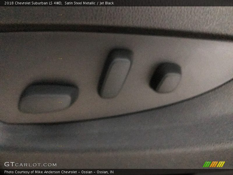 Satin Steel Metallic / Jet Black 2018 Chevrolet Suburban LS 4WD