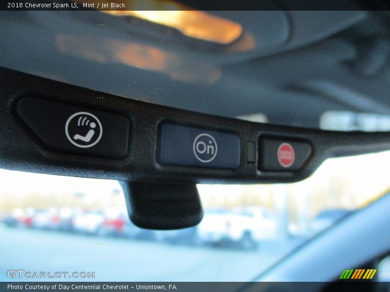 Mint / Jet Black 2018 Chevrolet Spark LS