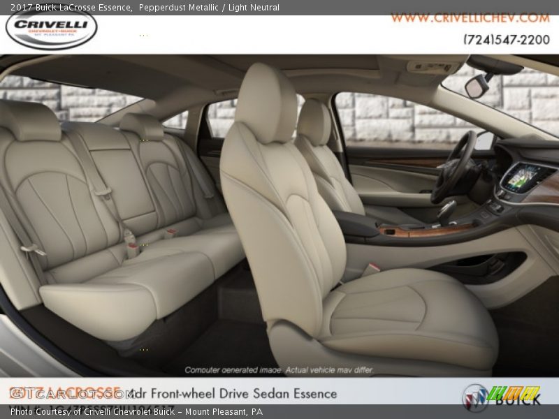 Pepperdust Metallic / Light Neutral 2017 Buick LaCrosse Essence