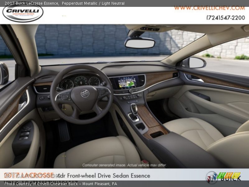 Pepperdust Metallic / Light Neutral 2017 Buick LaCrosse Essence