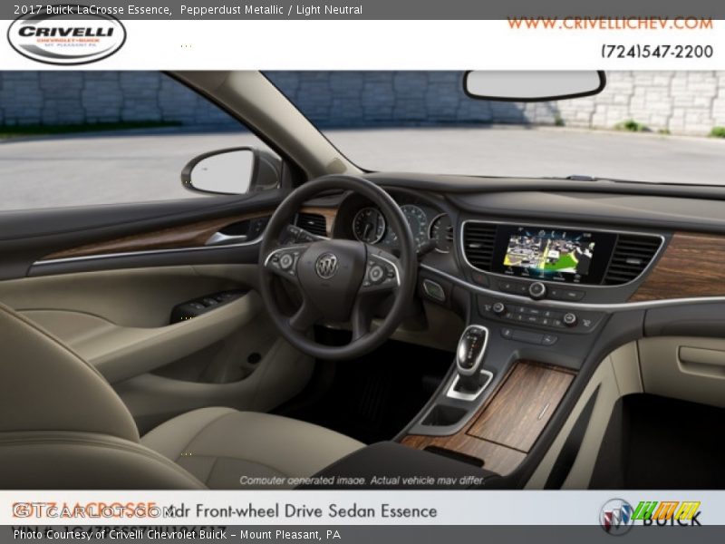 Pepperdust Metallic / Light Neutral 2017 Buick LaCrosse Essence