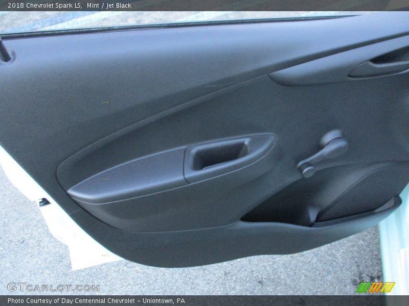 Mint / Jet Black 2018 Chevrolet Spark LS