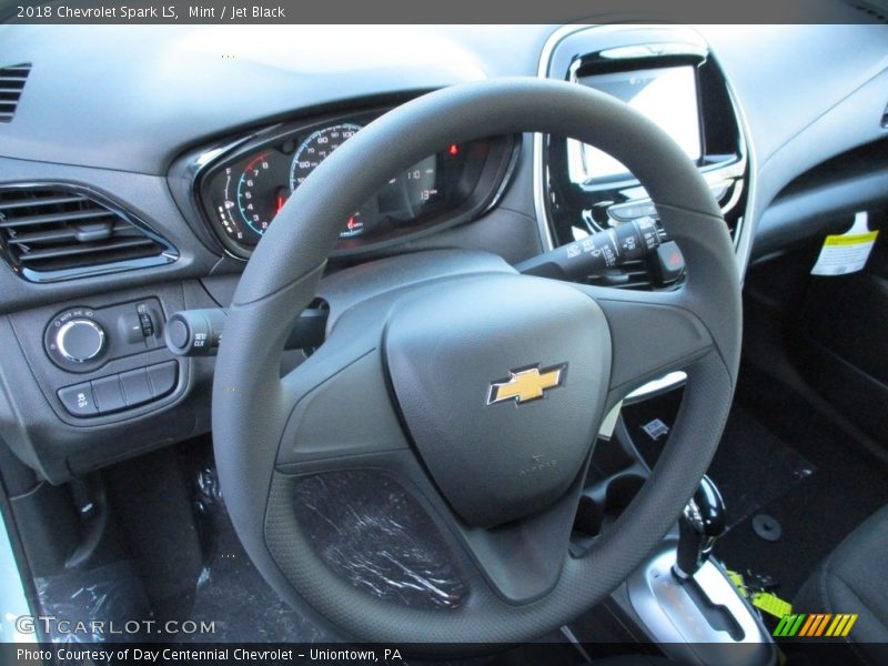 Mint / Jet Black 2018 Chevrolet Spark LS
