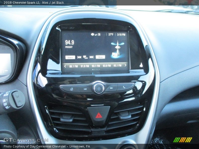 Mint / Jet Black 2018 Chevrolet Spark LS