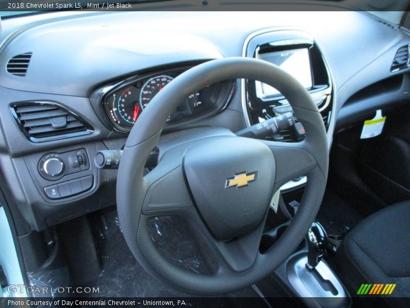 Mint / Jet Black 2018 Chevrolet Spark LS