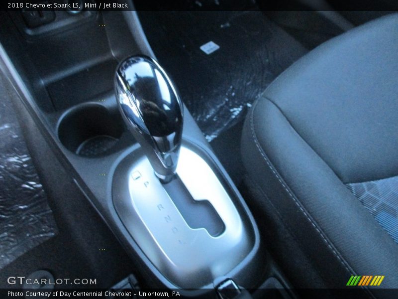 Mint / Jet Black 2018 Chevrolet Spark LS