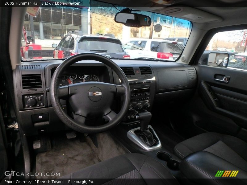 Black / Ebony/Pewter 2009 Hummer H3