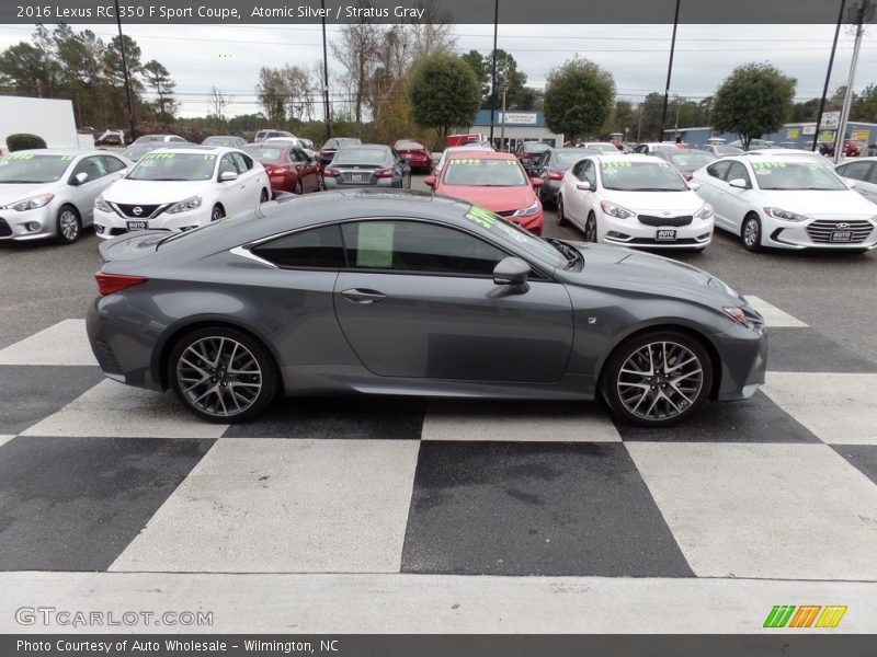 Atomic Silver / Stratus Gray 2016 Lexus RC 350 F Sport Coupe