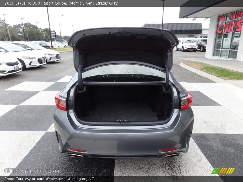 Atomic Silver / Stratus Gray 2016 Lexus RC 350 F Sport Coupe